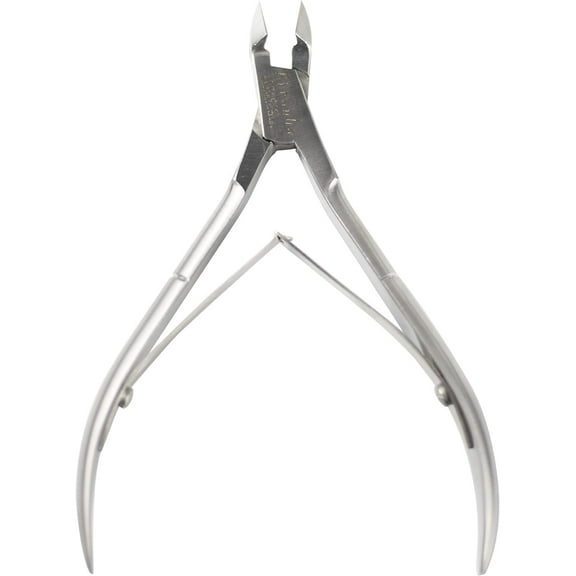 Bianco Brothers Instruments Cuticle Trimmer, Stainless Steel Jaw Cuticle Cutter with Double Spring Lap Joint, Toe Nail Clippers, Sturdy Cuticle Remover, Made In the US, 4"