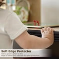 thumbnail image 3 of Edge Protector, Soft Edge Protector Strip with Strong Adhesive, Extra-Wide Table Edge Protectors, Furniture Corner Edge Safety Bumpers, Safety Padding Foam for Furniture Sharp Corners, 3 of 7