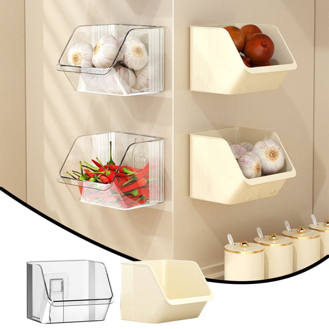 Xihbxyly Estantes de Almacenamiento de Pared, Diseño Compacto, Fácil Instalación, Multiusos, Organizador para Cocina, Baño y Sala de Estar, Estilo Moderno y Elegante, Tamaño 13 X 12 X 10 Cm.