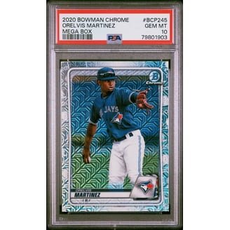 2022 Topps Bowman Chrome Baseball Mega Box, 35 Trading Cards with