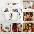 thumbnail image 5 of SEAMOON Regalos de cumpleaños para mujeres amistad, regalos de cumpleaños para mujeres, bolsa de maquillaje de viaje con espejo, regalos de propuesta de dama de honor, regalos más geniales para mujere, 5 of 5