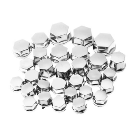 

Wheel Nut Bolt Head Dustproof Cover for Motorcycle 30Pcs Decorative Screw Cover