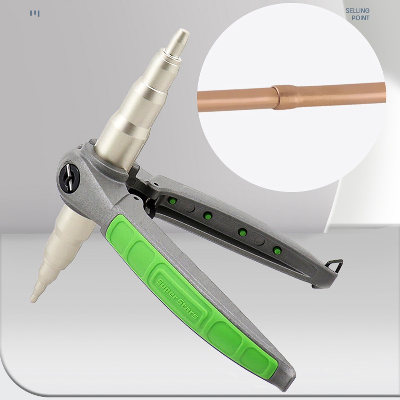 UNTERING Pipe Mouth Expander Copper Tube Expander Pipe Expander Swaging Tool Expanding Tool Refrigeration HVAC Swage Pipe Supports Amplifiers