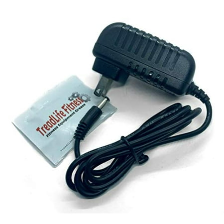 

TreadLife Fitness AC Adaptor - Replacement for Image Ellipticals and Bikes - Comes with Free Squeak Eliminator Grease $10 Value!