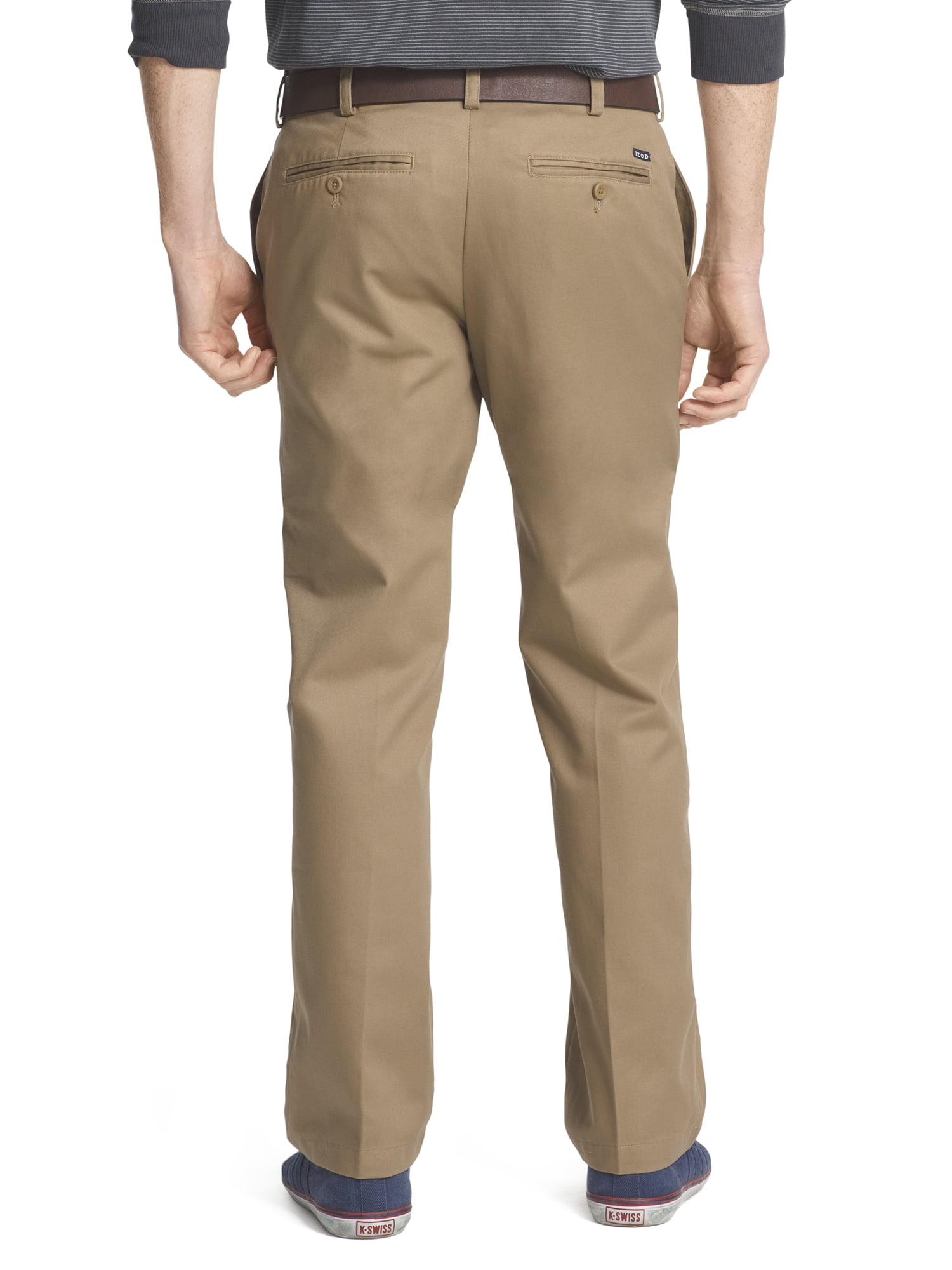 izod men's american chino flat front pant