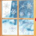 thumbnail image 2 of Christmas Sticker Indoor Outdoor Decorations Christmas Window Colourful Snowflake Sticker Snowflake Shape Glass Decoration Electrostatic Sticker, 2 of 7