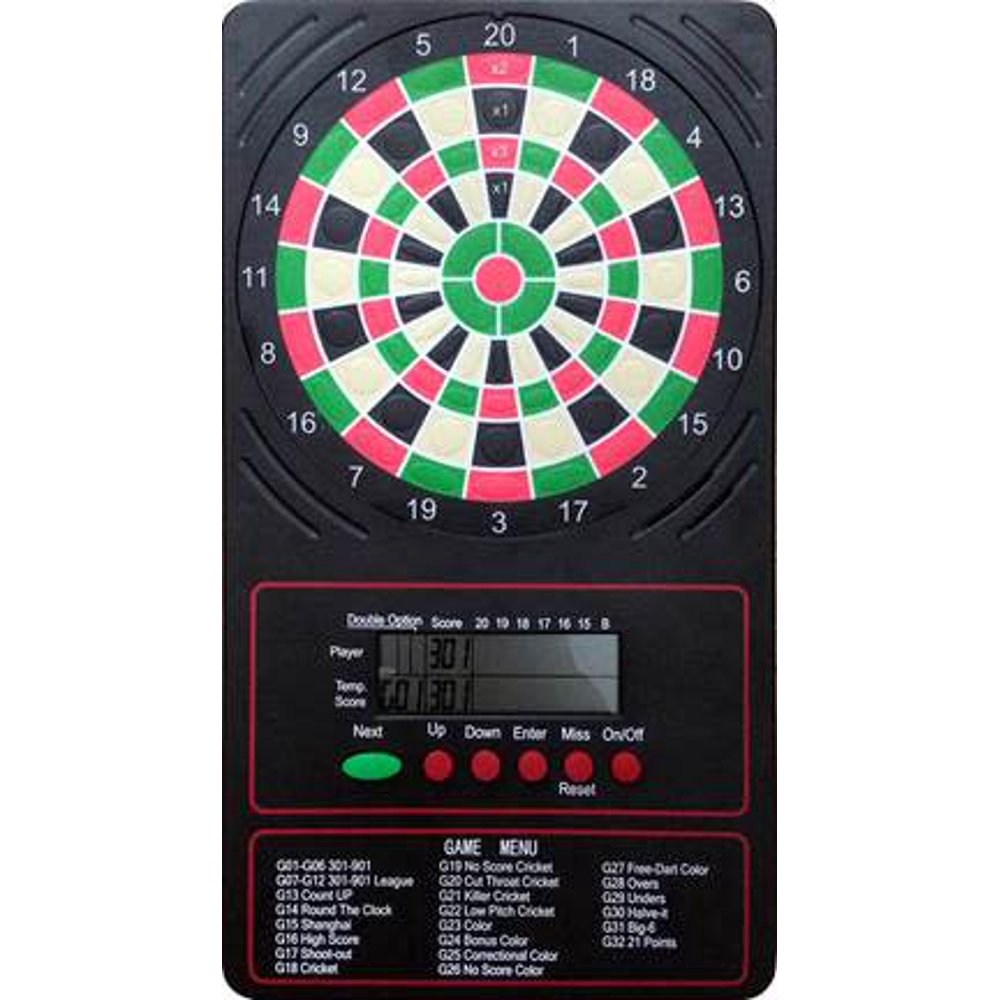Arachnid LCD Electronic Touch Pad Dart Scorer Scores up to 18 Game