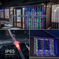 thumbnail image 5 of SUGARMOM  300 LED Pink Curtain String Lights Twinkle Fairy Lights for Bedroom with 8 Lighting Modes USB Christmas Lights for Party Home Bedroom Indoor Wall Room Decor (9.8*9.8ft Pink), 5 of 5