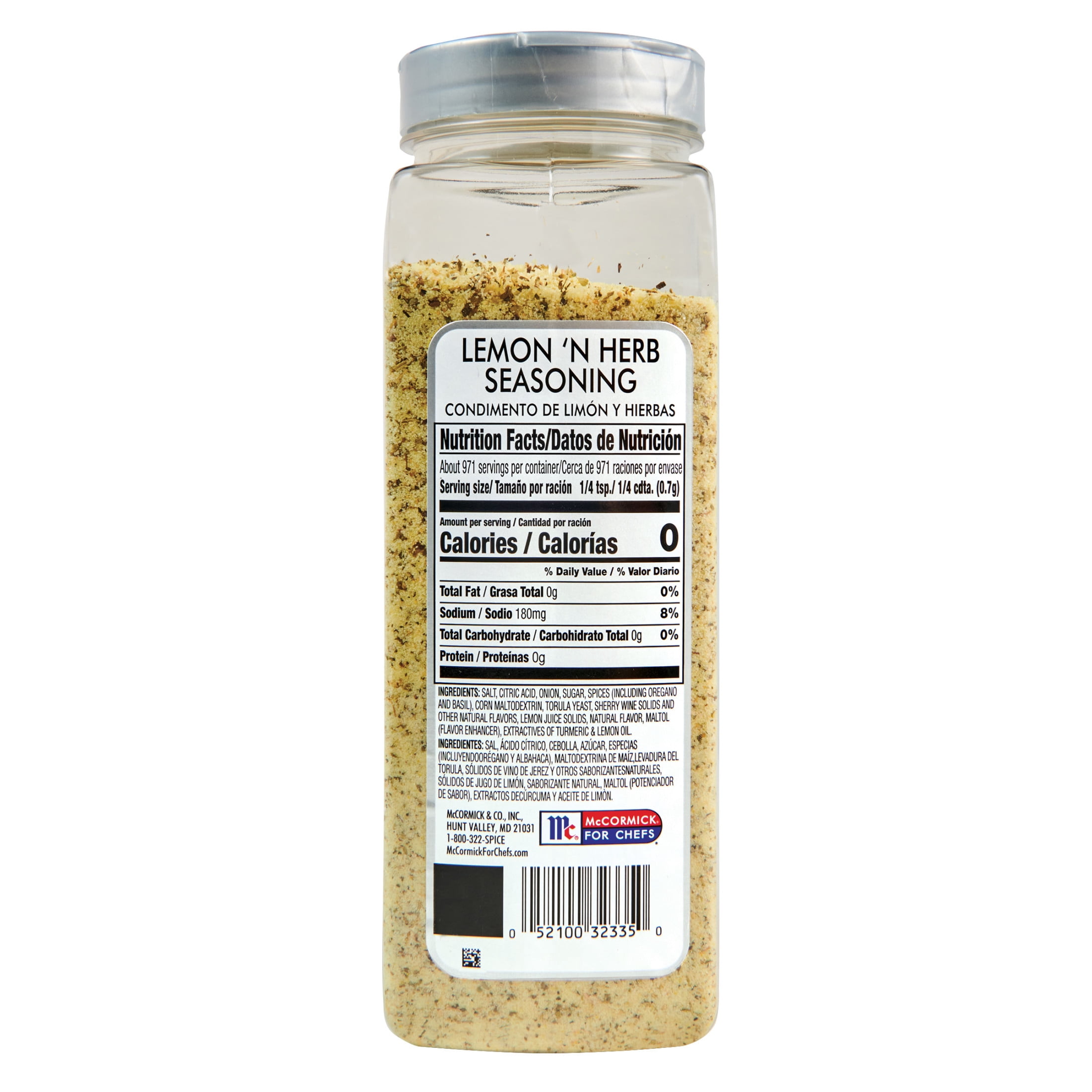 McCormick Culinary Lemon 'N Herb Seasoning, 24.0 oz Bottle