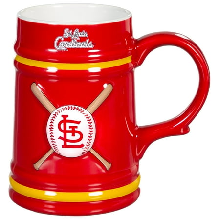 St. Louis Cardinals 24oz. Ceramic Stein Cup with Gift Box