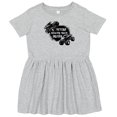 thumbnail image 3 of Inktastic Future Monster Truck Driver Girls Toddler Dress, 3 of 5