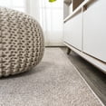 thumbnail image 4 of JONATHAN Y SUPERSOFT 9' Square Area Rug, Haze - Beige, SEU100G-9SQ, 4 of 6