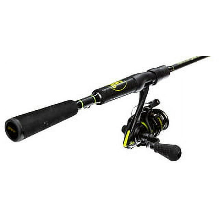 Lew's Reactor Spinning Reel and Fishing Rod Combo, 7-Foot 1-Piece Rod, Size  30 Reel