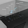 thumbnail image 4 of Hoengager Horizon Gaming PC -AMD Ryzen 7 5700G 8-Core 3.8 GHz-RX 6500 XT 4GB -16GB DDR4 RAM-1TB PCIe +1TB SATA SSD -WIFI &Bluetooth -RGB Fans-Windows 11 Pro Desktop Computer-Black, 4 of 9