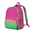 thumbnail image 2 of Compact Cute Backpack with Watermelon Print, Lightweight Summer School Bag, Stylish and Fresh for Everyday, 2 of 6