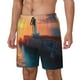 thumbnail image 1 of Balery Lighthouse At Sunset Coast Bañador para hombre, shorts de playa de secado rápido con entrepierna y forro de compresión-Small, 1 of 6