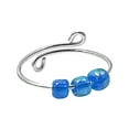 thumbnail image 2 of Sentmoon Bagues pour Femmes Bagues pour Femmes Bague pour Femmes Perle d'Anxiété Bobine Rotation Bande Fidget Réglable Spinner Bijou Cadeau, 2 of 9