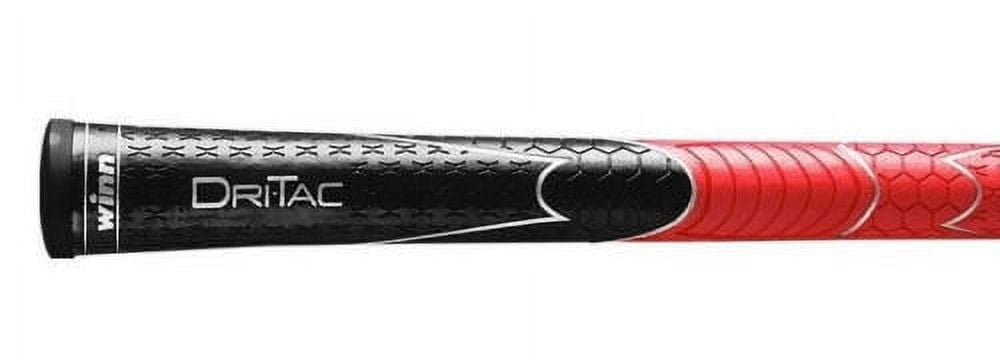 Winn Grips Dri-Tac 13 Piece Standard size Black/Red Golf Grip Bundle