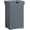 Grey, variant on Trash Can Cabinet, 13 Gallon Kitchen Garbage Can, Wooden Recycling Trash Bin, Freestanding Dog Proof Trash Can, Farmhouse Trash Cabinet with Lid for Home Kitchen Bedroom