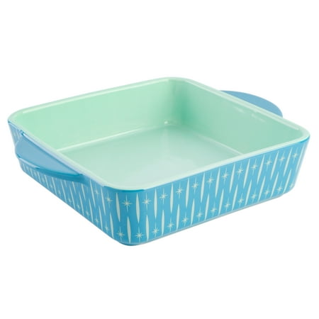 

Wanda June Home Retro Renegade Teal 8x8 Stoneware Square Baking by Miranda Lambert