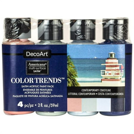 UPC: 0766218117748 | Decoart Americana Multi-Surf Satin PckCoastline4pc