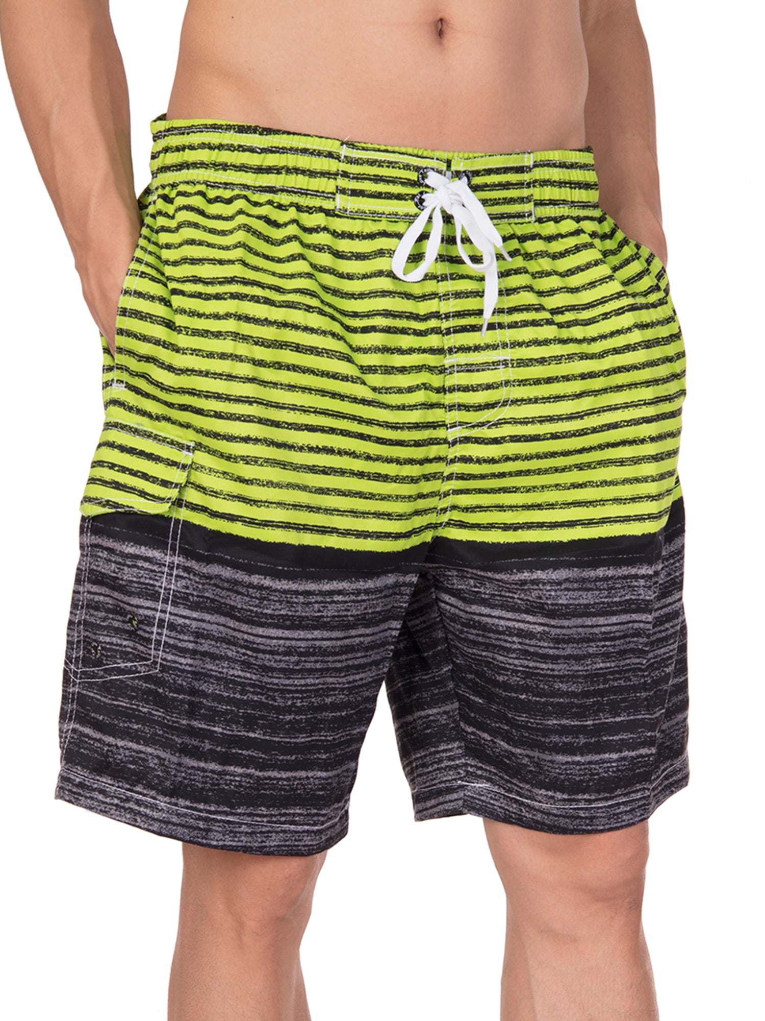 Chemist Science with Formulas Men Beach Pants Swim Trunks Dry Fit Board Shorts with Lining