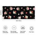 thumbnail image 3 of Pioneer Flower Floral Print Pattern Bathroom Rugs Mat, Non Slip Microfiber Bathroom Rug with Rubber Backing, Soft Mats for Bathroom Floor Tub Shower, 24"x60", 3 of 5