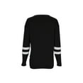 thumbnail image 5 of Women's Long Sleeve Shirts Casual Color Block Crewneck Tops Tshirt Basic Tee Trendy Outfits, 5 of 7