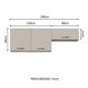 thumbnail image 3 of Kit Gabinete Superior Almacenamiento Garaje Madesa 200cm, 3 of 8