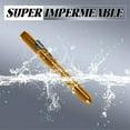 thumbnail image 6 of HIBIBUD 2 Pcs 5.3" Rechargeable Pen Light, Pocket Flashlight in Gold, 6 of 7