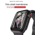 thumbnail image 3 of Pour Apple Watch7 Protecteur d'Écran Complet 3d Transparent 45mm, 3 of 4