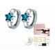 thumbnail image 3 of Aretes Xtellar Estrella Plata Pura Con Zirconios, 3 of 3