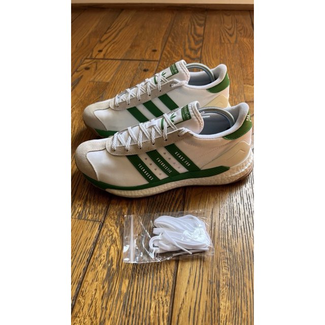 Ad-id-as x Human Made Country Free Hiker Mens Shoe Size 8.5 White/Green NEW S42973