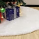 thumbnail image 1 of Falda para árbol de Navidad de 90 cm, tapete para árbol, falda para árbol de peluche de conejo blanco, adornos para árboles de Navidad, adornos para fiestas de Navidad, hoteles y hogares, 1 of 5