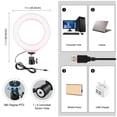 thumbnail image 4 of Luz de Relleno LED CUTICAT 6.2'' 16cm RGBW Regulable USB 10 Modos 8 Colores, 4 of 8