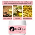 thumbnail image 4 of Xihbxyly Crema de Gel para Trenzas, Gel de Peinado de Fijación Flexible, Enriquecido con Biotina para Nutrir El Cabello, Acabado Brillante o Mate, Apto para Todo Tipo de Cabello, 100 G, Moldeador par, 4 of 7