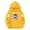 Yellow, variant on NEBWOAK Boys Girls Hoodie-Kids Cartoon Ghost Graphic Pullover Hooded Sweatshirt, Black,Size 3-4T