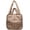 Khaki, variant on CoCopeaunt Tote Bag Women Down Padded Shoulder Bag Stylish Casual Students Shopping Handbag