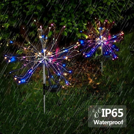 

Ccdes Garden Stake Firework Light 2 Pcs Outdoor Lighting