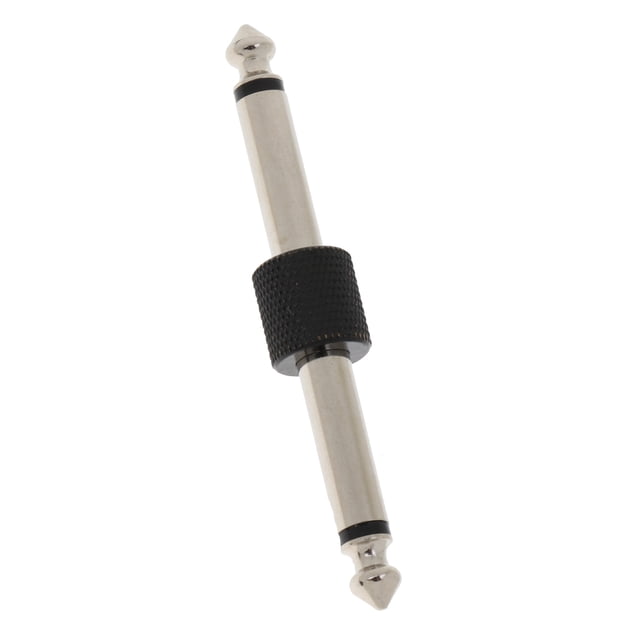 Conector de Pedal de Efectos Sunnimix 6.35mm Adaptador de Corriente Convertidor de Audio
