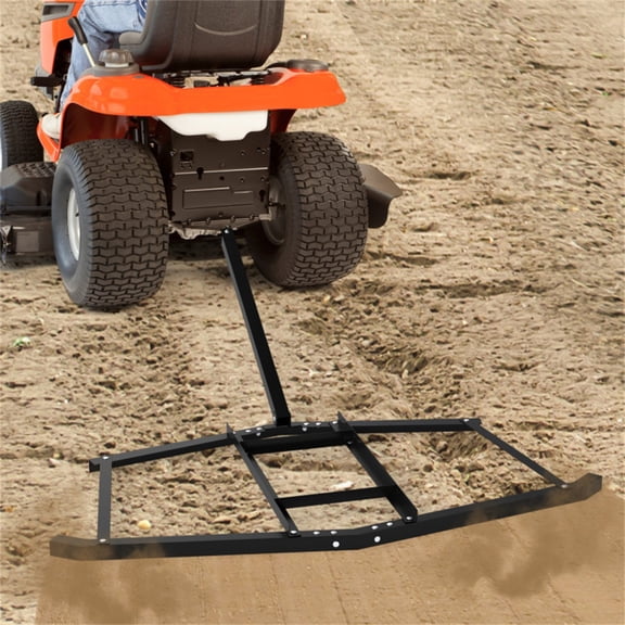 74 Inch Heavy Duty Drag Harrow 80 Lbs Load Capacity Tow Behind Leveling Tool For Driveway Garden Farm