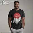 thumbnail image 2 of Men's Coca Cola Polar Bear  Graphic Tee Black Large, 2 of 10