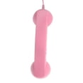 thumbnail image 4 of 1X Auricular Micrófono de Microteléfono de Teléfono Accesorio de sonido para Llamadas Suaves Fácil de de Teléfono Ordenad Rosado, 4 of 8