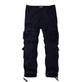 thumbnail image 3 of Pantalones Cargo Match para Hombre Corte Regular Azul Talle 40, 3 of 6