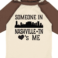 thumbnail image 4 of Inktastic Nashville Tennessee Someone Loves Me Skyline Boys or Girls Long Sleeve Baby Bodysuit, 4 of 5