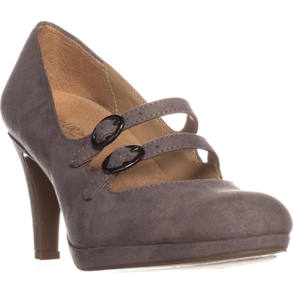 Naturalizer Womens naturalizer Prudence Mary Jane Pumps, Grey