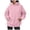 Light Pink, variant on Women Hoodies Casual Oversized Hoodies Solid Color Long Sleeve With Pockets Sweatshirts Womens Tops,Watermelon Red,S