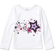 Garanimals - Toddler Girls' Long-Sleeved Screen Print Tee