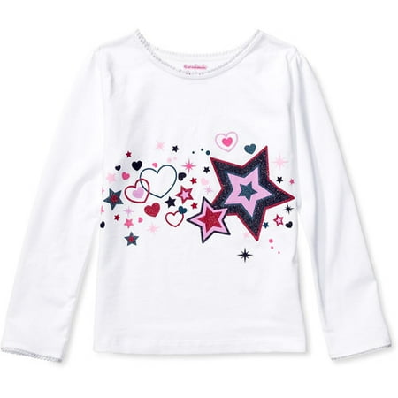Garanimals - Toddler Girls' Long-Sleeved Screen Print Tee