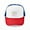 Red/Blue/White, variant on - Crazy Cat Lady - Adjustable Unisex Printed Trucker Hat with Mesh Back
